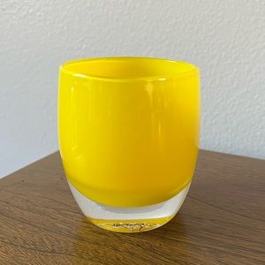 Glassybaby Sunshine - imperfect on bottom